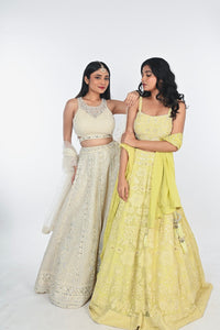 OFF WHITE LEHENGA