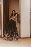 BLACK MULTI COLOR LEHENGA